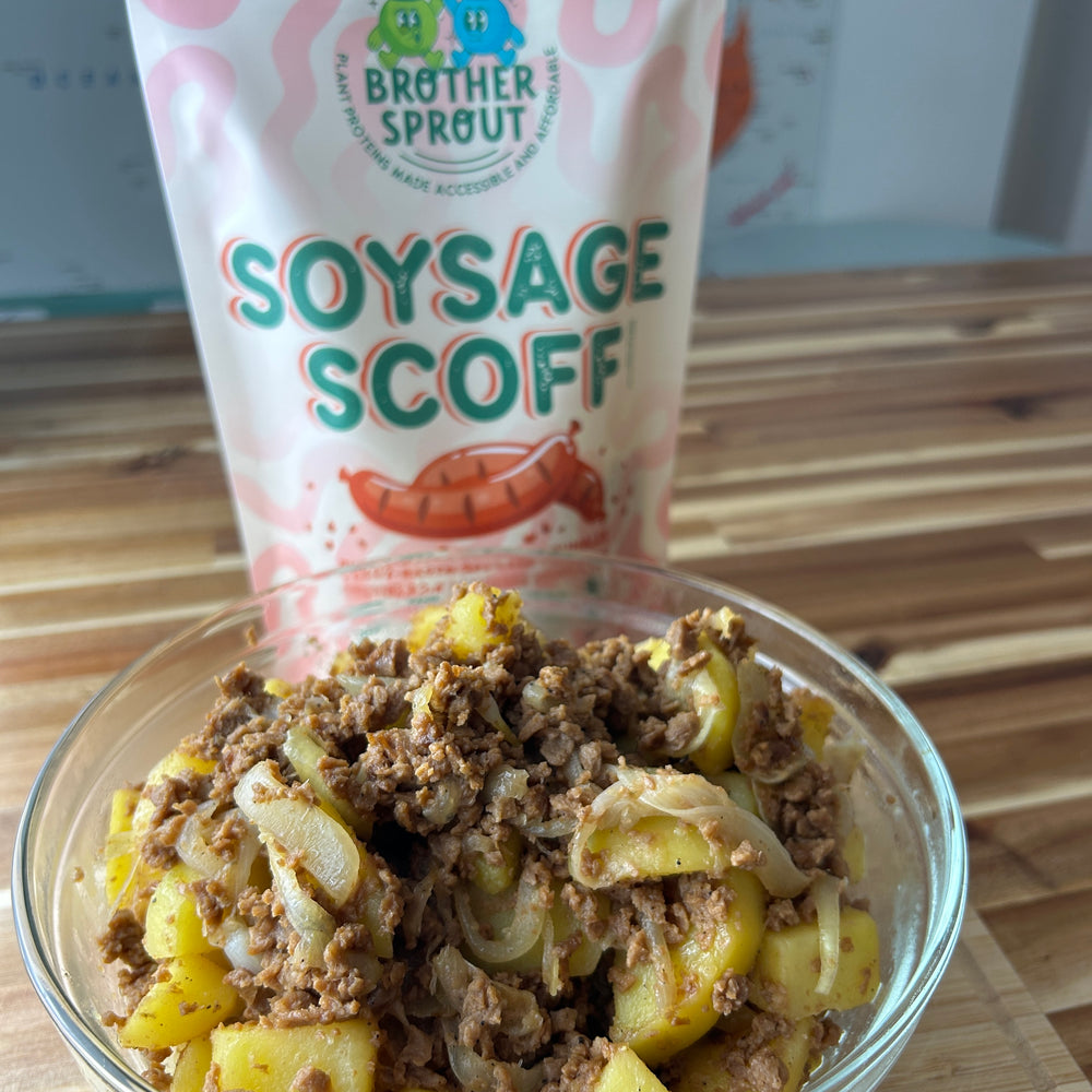 Soysage Potato Hash