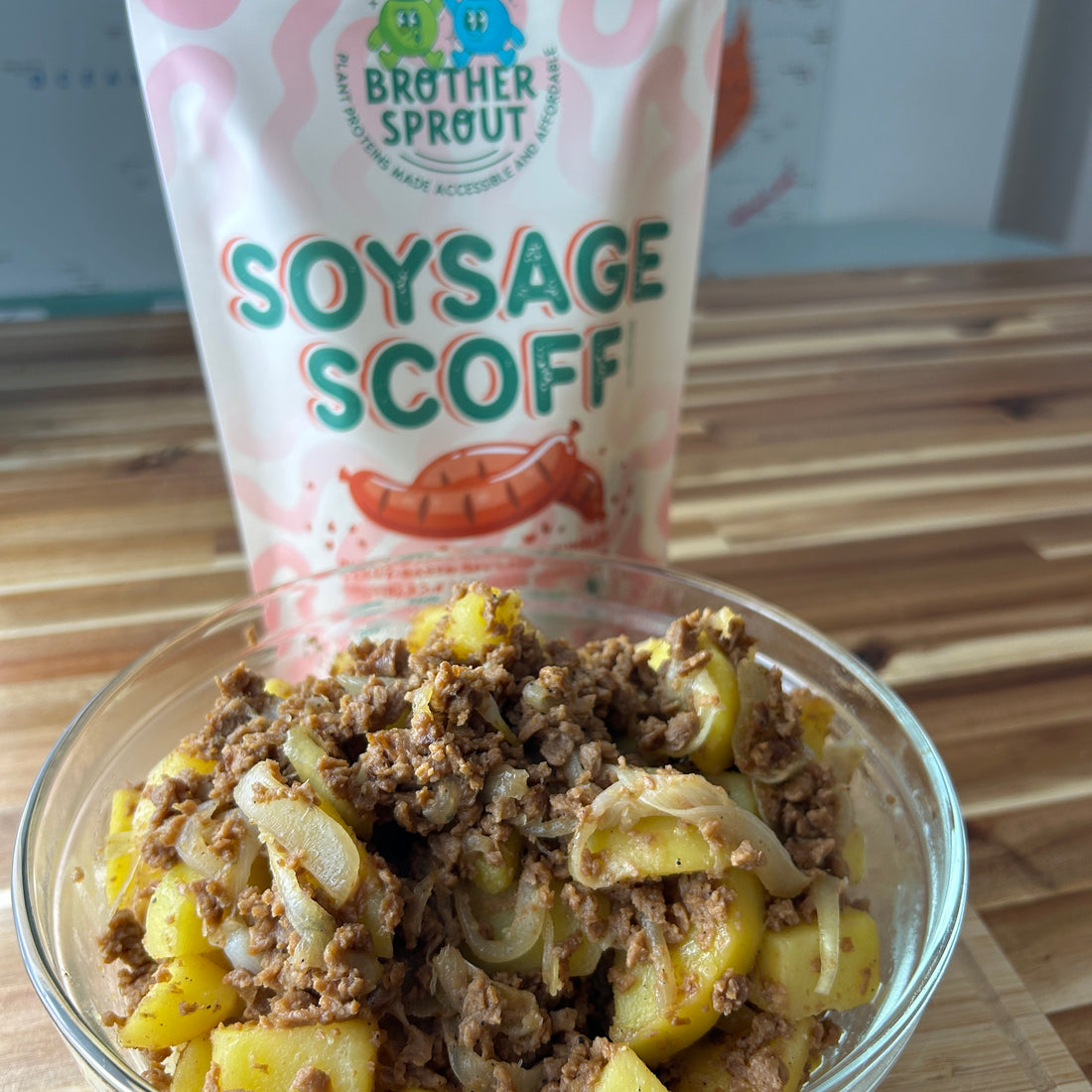 Soysage Potato Hash