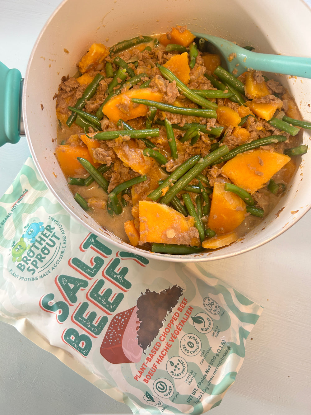 Beefy Pumpkin & French Beans