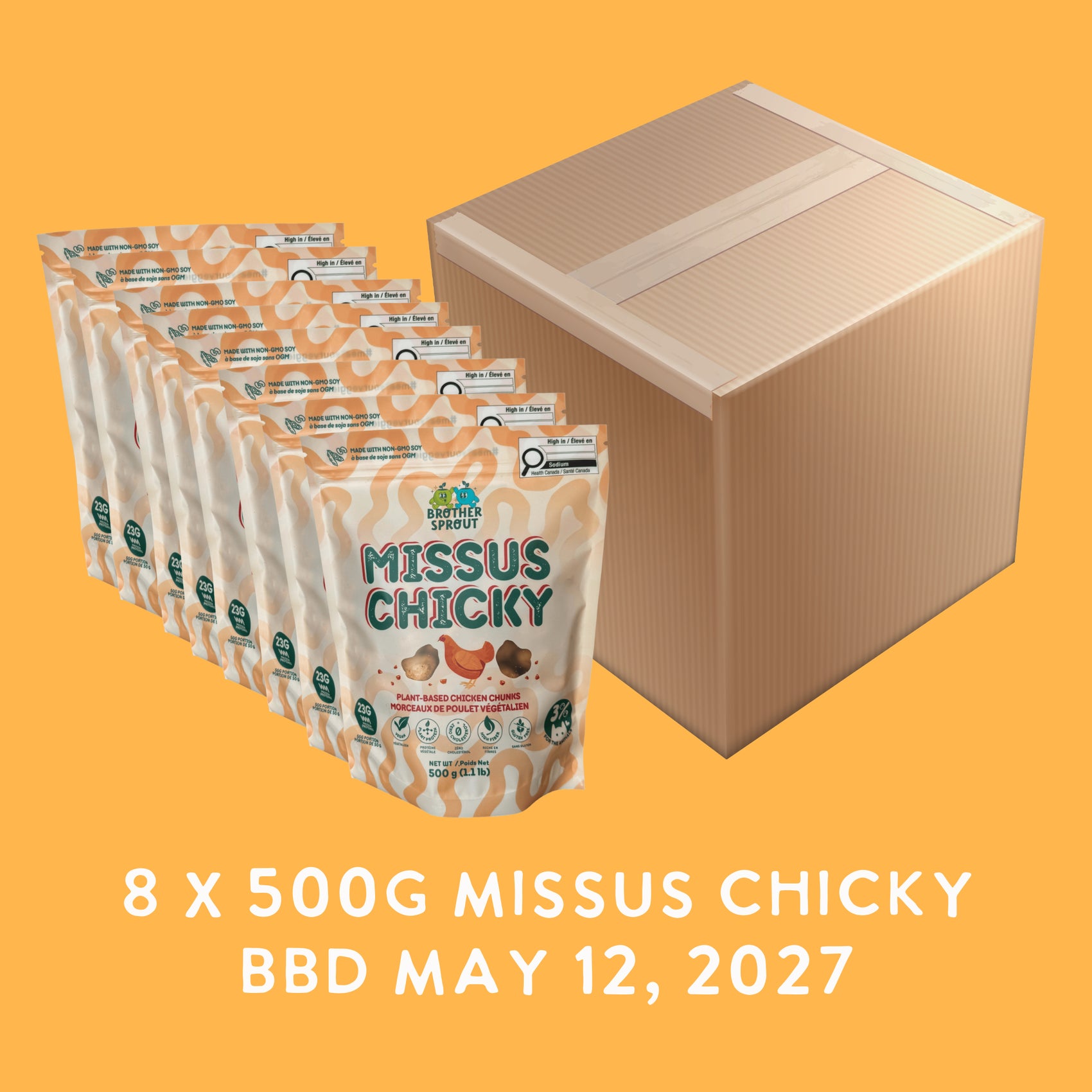 Missus Chicky Case of 8