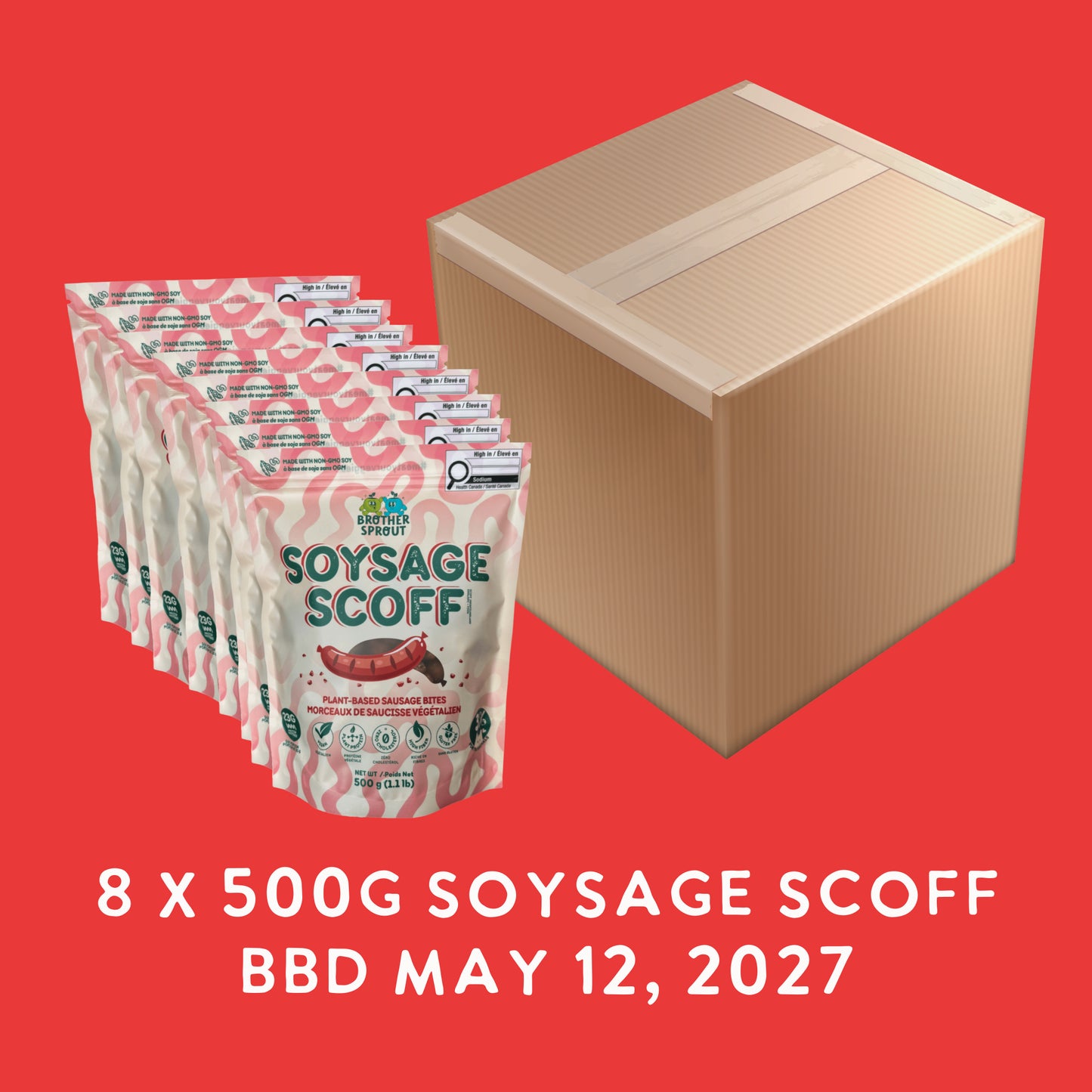 Saucisse de soja Scorf
